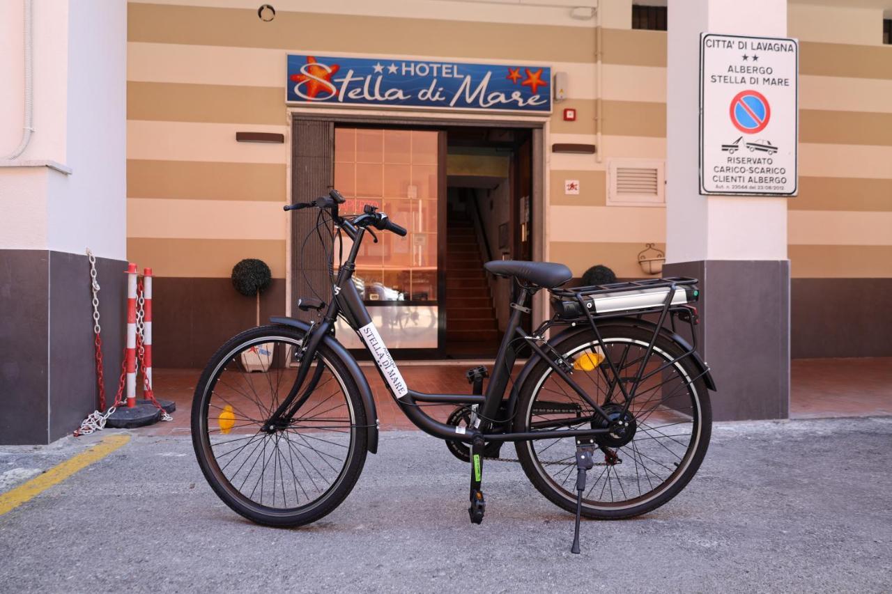 Albergo Stella Di Mare Lavagna Bagian luar foto